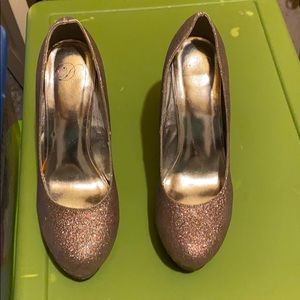 Sparkly Platform Heels